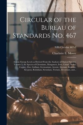 Circular of the Bureau of Standards No. 467: Atomic Energy Levels as Derived From the Analyses of Optical Spectra. Volume 2: the Spectra of Chromium, Manganese, Iron, Cobalt, Nickel, Copper, Zinc, Gallium, Germanium, Arsenic, Slenium, Bromine, Krypton, ..