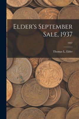 Elders September Sale, 1937; 1937