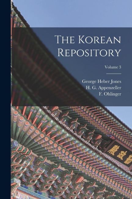 The Korean Repository; Volume 3