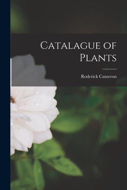 Catalague of Plants