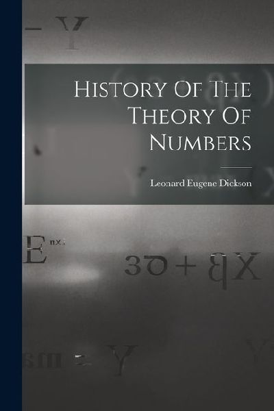 History Of The Theory Of Numbers