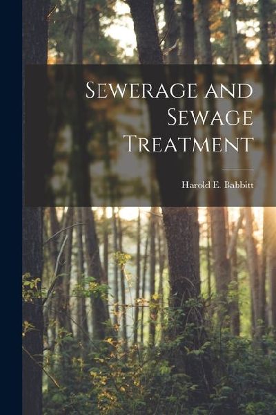 Sewerage and Sewage Treatment