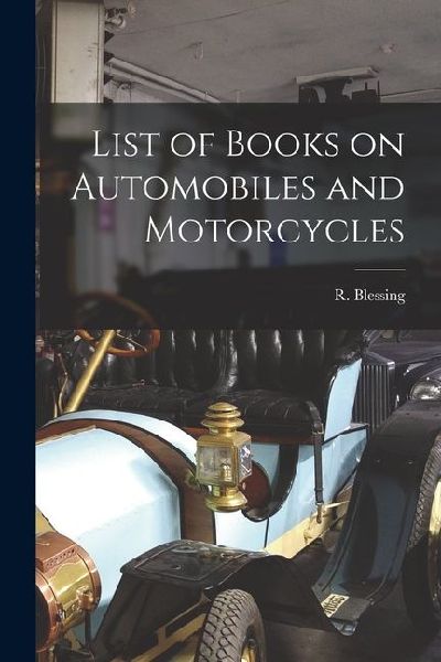 List of Books on Automobiles and Motorcycles