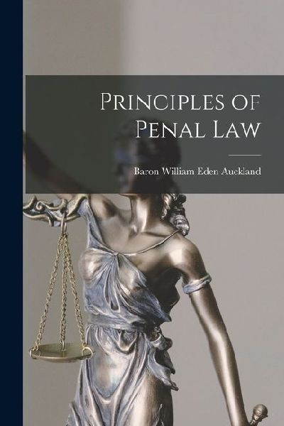 Principles of Penal Law