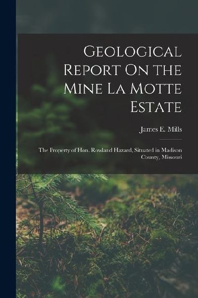 Geological Report On the Mine La Motte Estate: The Property of Hon. Rowland Hazard, Situated in Madison County, Missouri