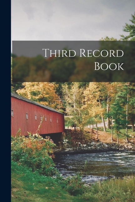 Third Record Book