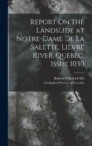 Report On the Landslide at Notre-Dame De La Salette, Lièvre River, Quebec, Issue 1030