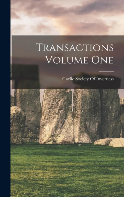 Transactions Volume One
