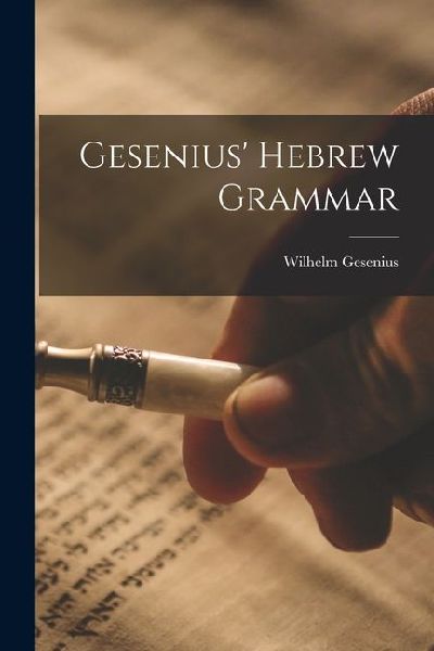 Gesenius Hebrew Grammar