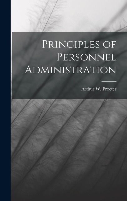 Principles of Personnel Administration