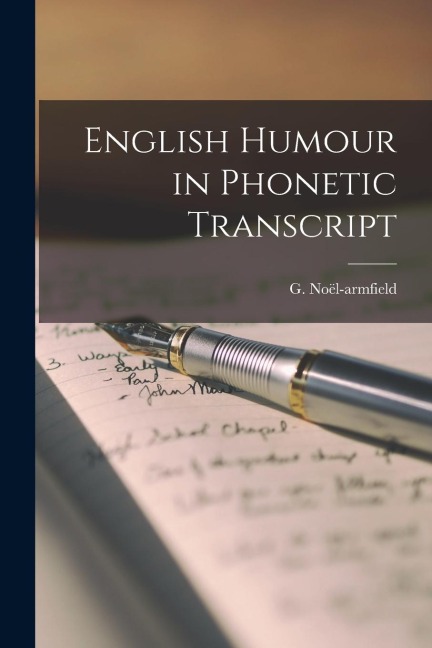 English Humour in Phonetic Transcript