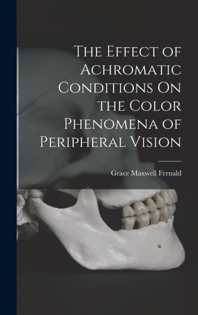 The Effect of Achromatic Conditions On the Color Phenomena of Peripheral Vision