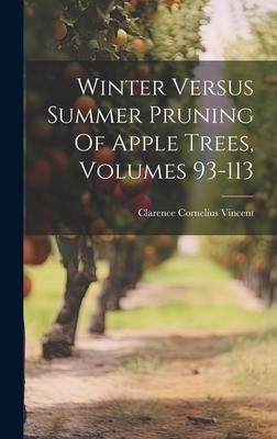 Winter Versus Summer Pruning Of Apple Trees, Volumes 93-113
