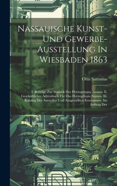 Nassauische Kunst- Und Gewerbe-ausstellung In Wiesbaden 1863: I. Beiträge Zur Statistik Des Herzogthums Nassau. Ii. Geschäftliches Adressbuch Für Das Herzogthum Nassau. Iii. Katalog Der Aussteller Und Ausgestellten Erzeugnisse. Im Auftrag Der