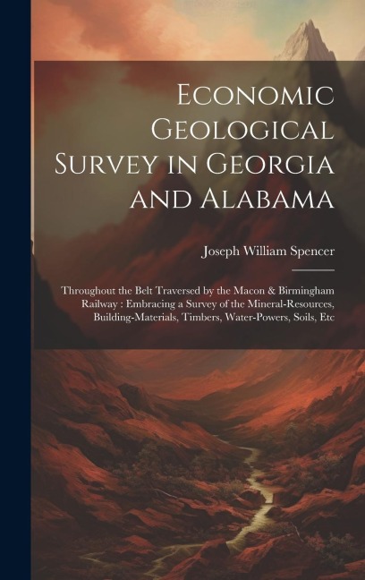 Economic Geological Survey in Georgia and Alabama: Throughout the Belt Traversed by the Macon & Birmingham Railway: Embracing a Survey of the Mineral-Resources, Building-Materials, Timbers, Water-Powers, Soils, Etc