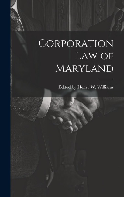 Corporation Law of Maryland
