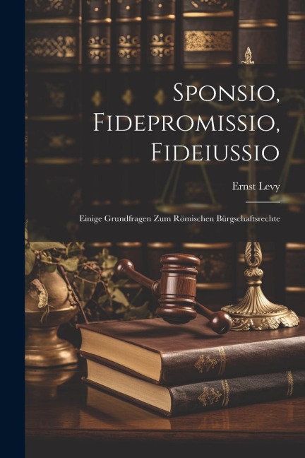 Sponsio, Fidepromissio, Fideiussio: Einige Grundfragen Zum Römischen Bürgschaftsrechte