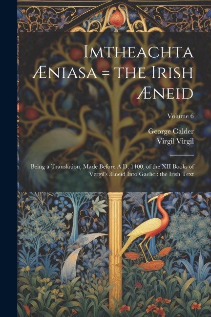 Imtheachta Æniasa = the Irish Æneid: Being a Translation, Made Before A.D. 1400, of the XII Books of Vergils Æneid Into Gaelic: the Irish Text; Volume 6