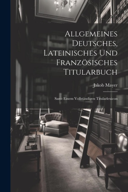 Allgemeines Deutsches, Lateinisches Und Französisches Titularbuch: Samt Einem Vollständigen Titularlexicon