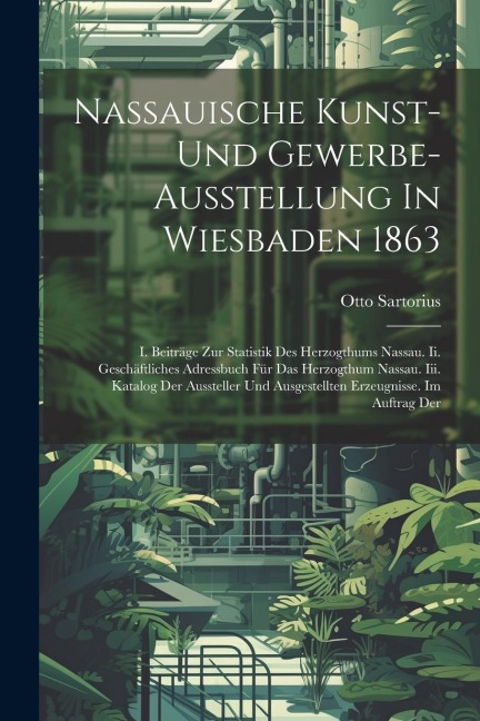 Nassauische Kunst- Und Gewerbe-ausstellung In Wiesbaden 1863: I. Beiträge Zur Statistik Des Herzogthums Nassau. Ii. Geschäftliches Adressbuch Für Das Herzogthum Nassau. Iii. Katalog Der Aussteller Und Ausgestellten Erzeugnisse. Im Auftrag Der