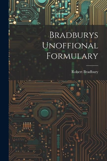 Bradburys Unoffional Formulary