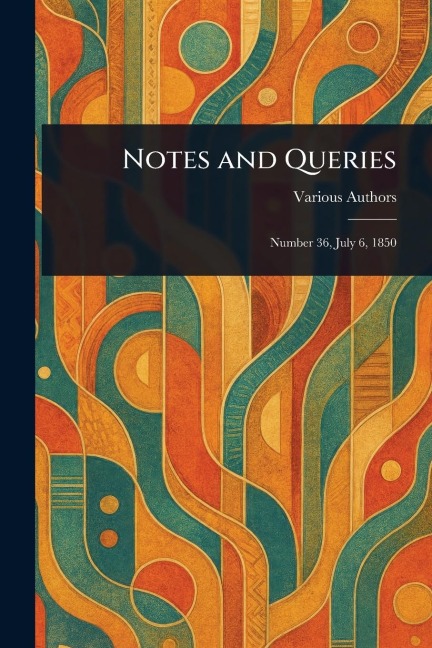 Notes and Queries