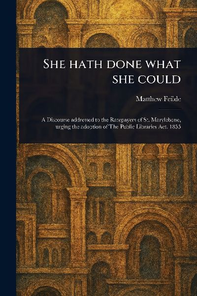 She Hath Done What She Could