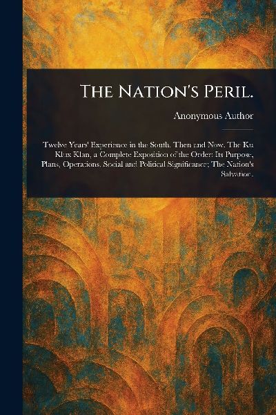 The Nation's Peril.