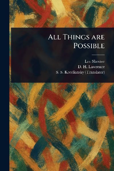 All Things Are Possible