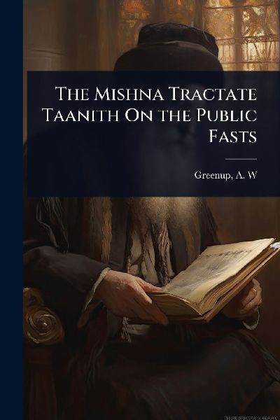 The Mishna Tractate Taanith On the Public Fasts