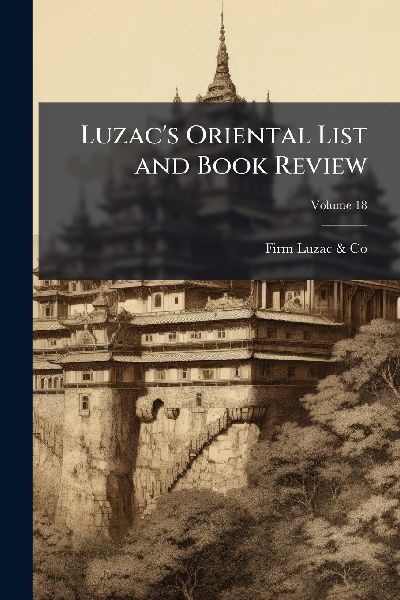 Luzacs Oriental List and Book Review