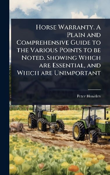 Horse Warranty. A Plain and Comprehensive Guide to the Various Points to be Noted. Showing Which are Essential, and Which are Unimportant