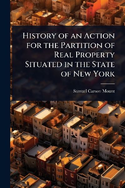 History of an Action for the Partition of Real Property Situated in the State of New York