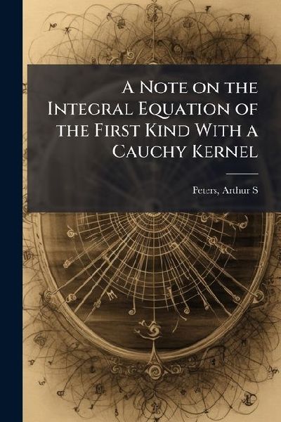 A Note on the Integral Equation of the First Kind With a Cauchy Kernel