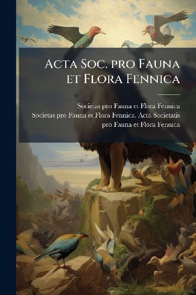 Acta Soc. pro Fauna et Flora Fennica