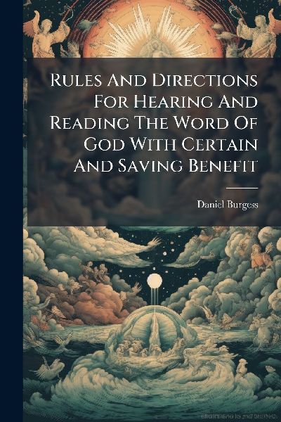 Rules And Directions For Hearing And Reading The Word Of God With Certain And Saving Benefit