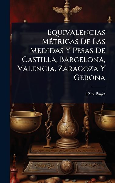 Equivalencias MÃ(c)tricas De Las Medidas Y Pesas De Castilla, Barcelona, Valencia, Zaragoza Y Gerona