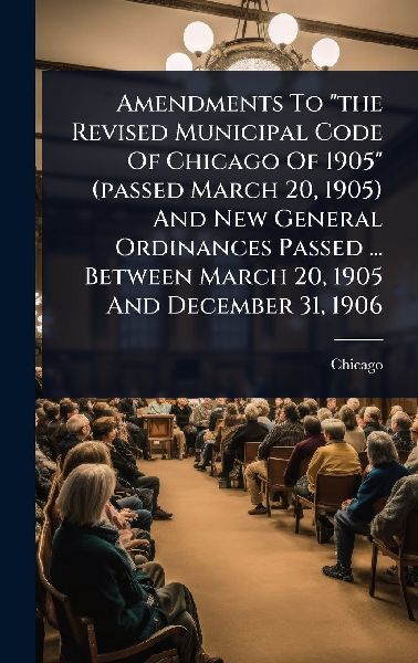 Amendments To the Revised Municipal Code Of Chicago Of 1905 (passed March 20, 1905) And New General Ordinances Passed ... Between March 20, 1905 And December 31, 1906