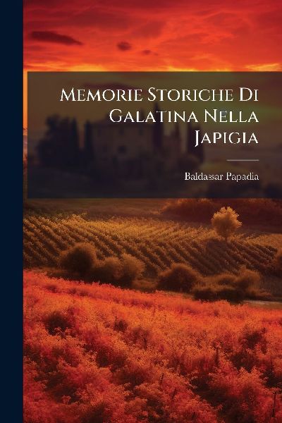 Memorie Storiche Di Galatina Nella Japigia