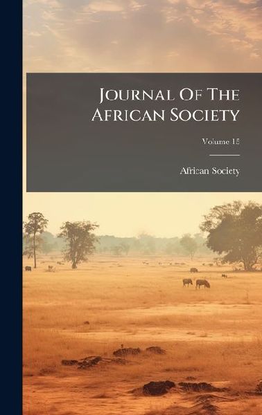 Journal Of The African Society