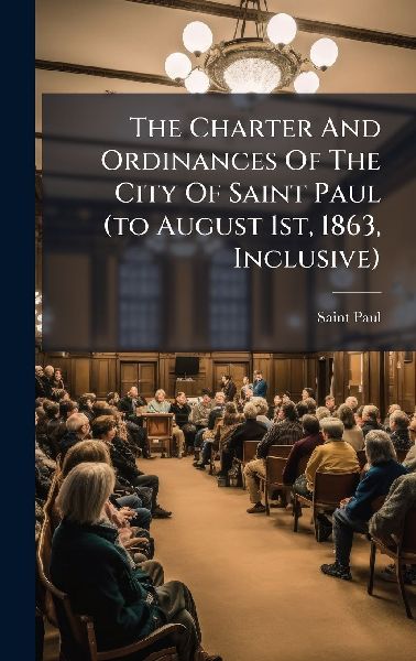 The Charter And Ordinances Of The City Of Saint Paul (to August 1st, 1863, Inclusive)