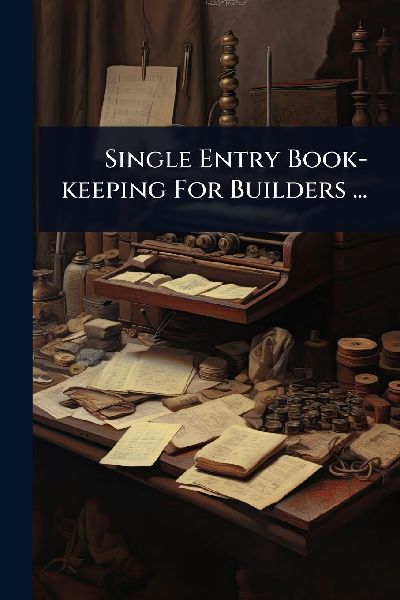Single Entry Book-keeping For Builders ...