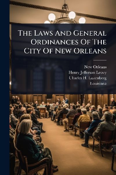 The Laws And General Ordinances Of The City Of New Orleans