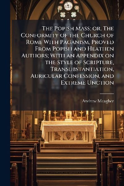 The Popish Mass; or, The Conformity of the Church of Rome With Paganism, Proved From Popish and Heathen Authors; With an Appendix on the Style of Scripture, Transubstantiation, Auricular Confession, and Extreme Unction