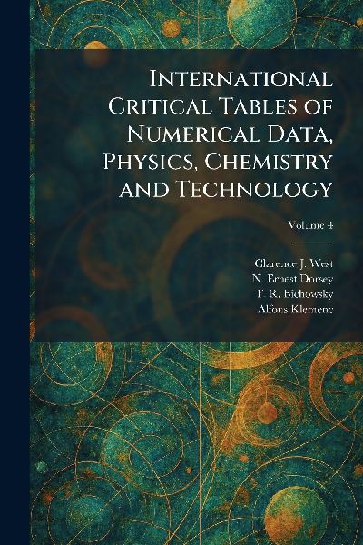 International Critical Tables of Numerical Data, Physics, Chemistry and Technology