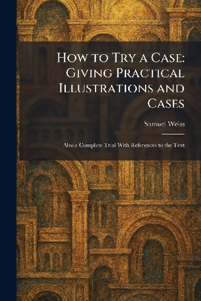 How to Try a Case: Giving Practical Illustrations and Cases: Also a Complete Trial With References to the Text