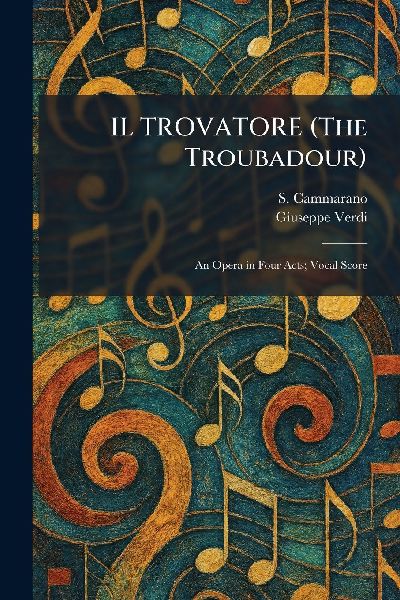 IL TROVATORE (The Troubadour): An Opera in Four Acts; Vocal Score