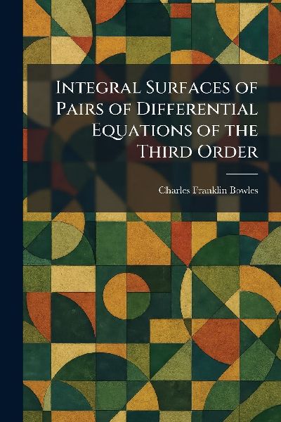 Integral Surfaces of Pairs of Differential Equations of the Third Order