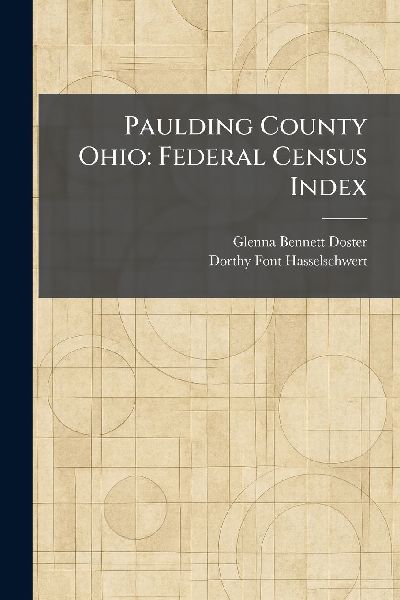 Paulding County Ohio: Federal Census Index