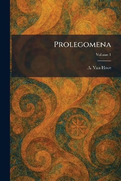 Prolegomena